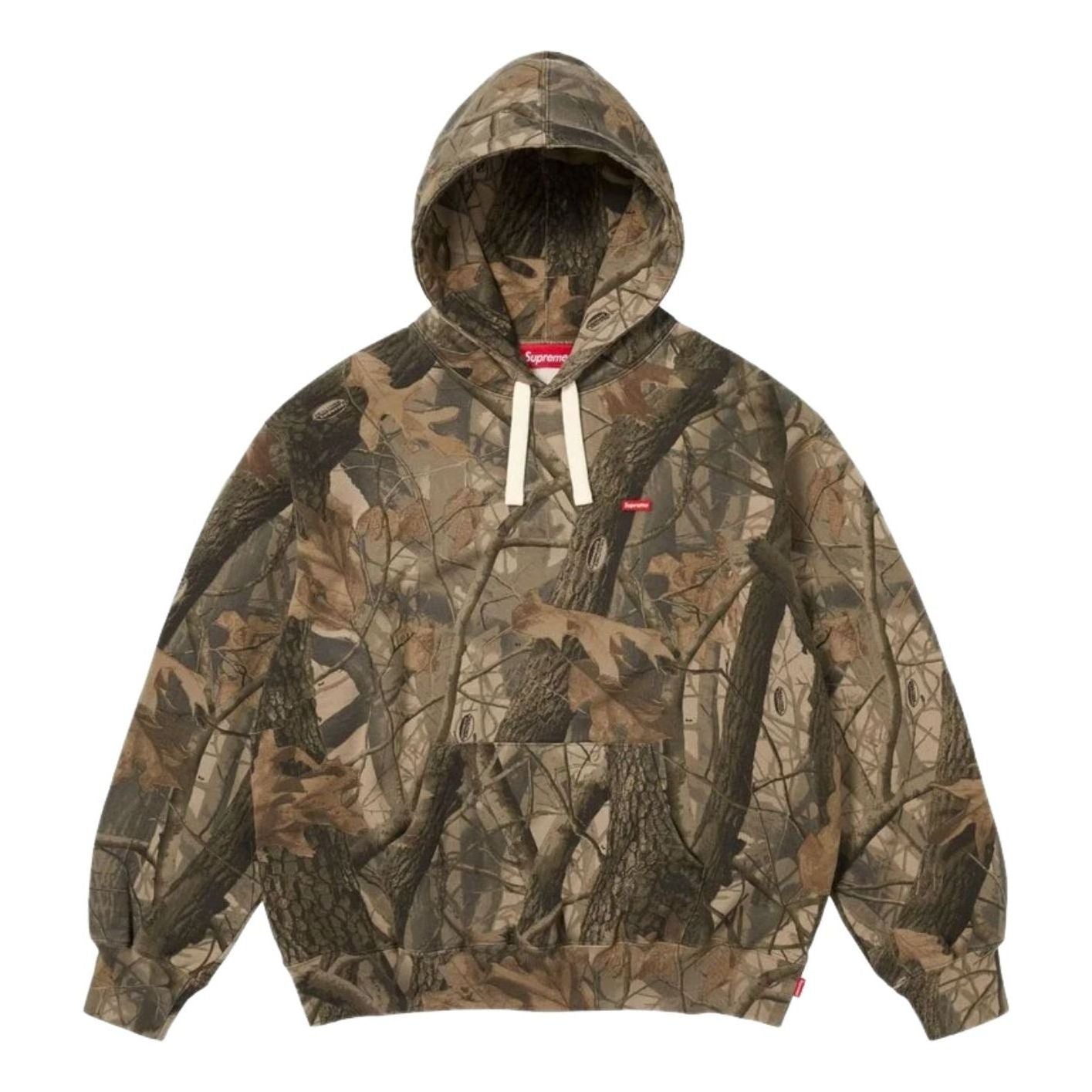 Supreme SS26 Small Box Drawcord Hooded Sweatshirt 'Realtree Hardwoods Camo' SUP-SS26-021-RELTREHRDWODCAMO