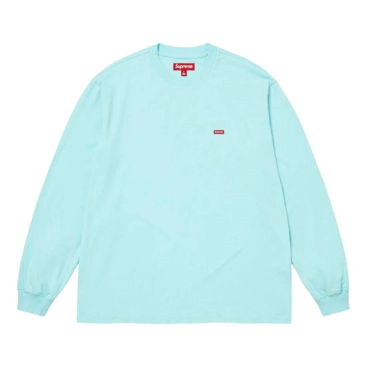 Supreme SS26 Small Box L/S T-Shirt 'Cyan' SUP-SS26-017-CYAN