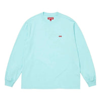 Supreme SS26 Small Box L/S T-Shirt 'Cyan' SUP-SS26-017-CYAN