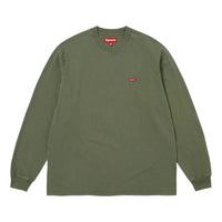 Supreme SS26 Small Box L/S T-Shirt 'Dark Olive' SUP-SS26-017-DRKOLV