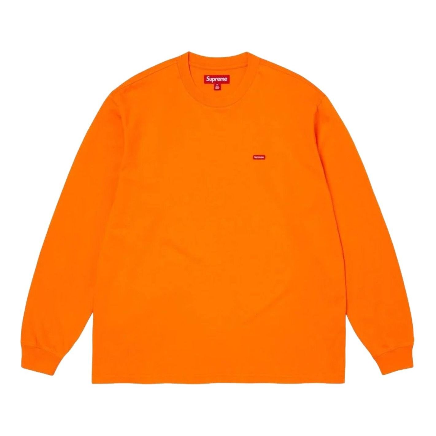 Supreme SS26 Small Box L/S T-Shirt 'Orange' SUP-SS26-017-ORG