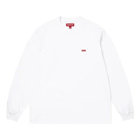 Supreme SS26 Small Box L/S T-Shirt 'White' SUP-SS26-017-WHT