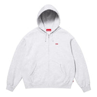 Supreme SS26 Small Box Zip Up Hooded Sweatshirt 'Ash Grey' SUP-SS26-122-GRY