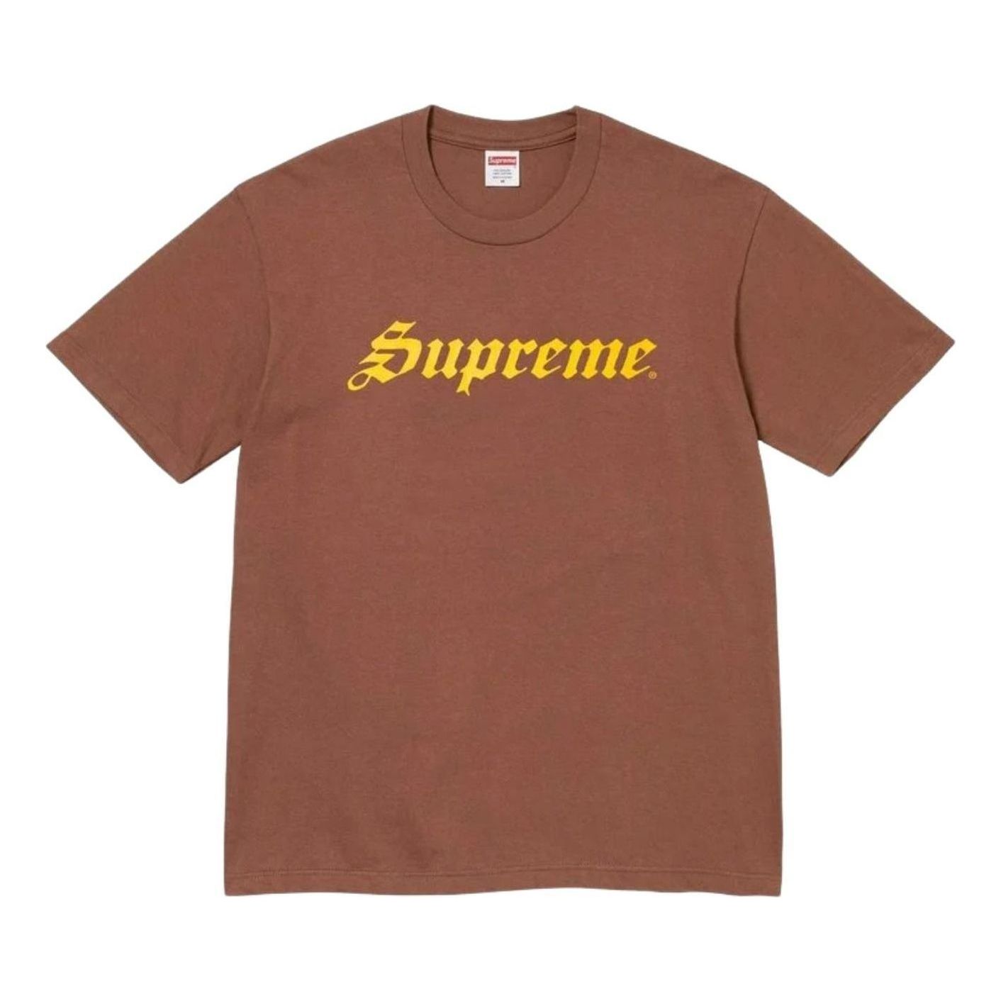 Supreme SS26 Speed T-Shirt 'Brown' SUP-SS26-352-BRN