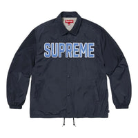 Supreme SS26 Spellout Coaches Jacket 'Navy' SUP-SS26-203-NVY