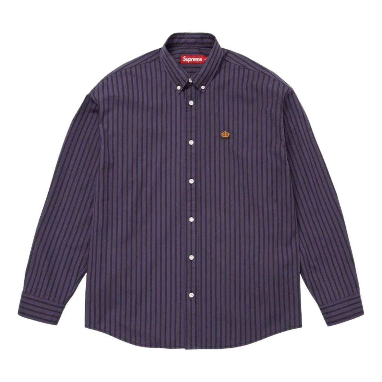 Supreme SS26 Stripe Shirt 'Purple' SUP-SS26-196-PUR