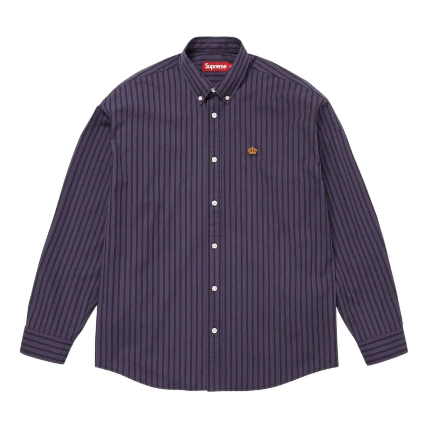 Supreme SS26 Stripe Shirt 'Purple' SUP-SS26-196-PUR