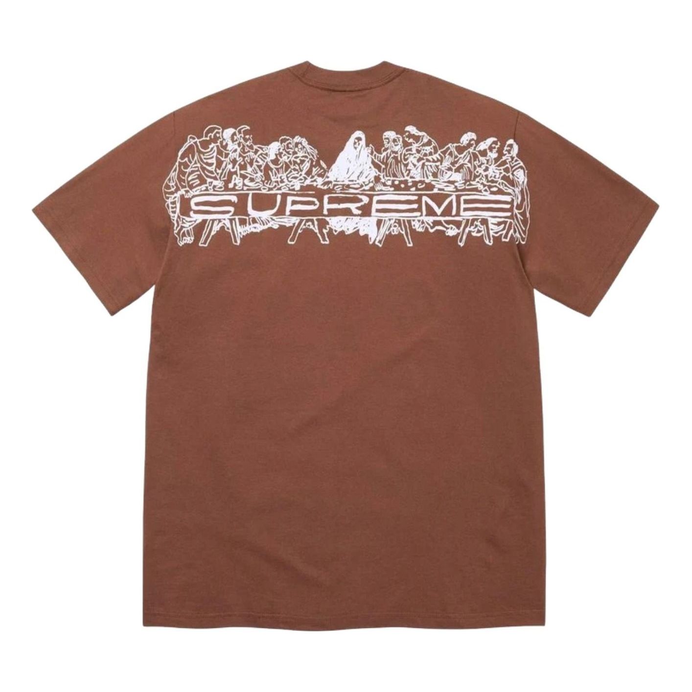 Supreme SS26 Supper T-Shirt 'Brown' SUP-SS26-346-BRN