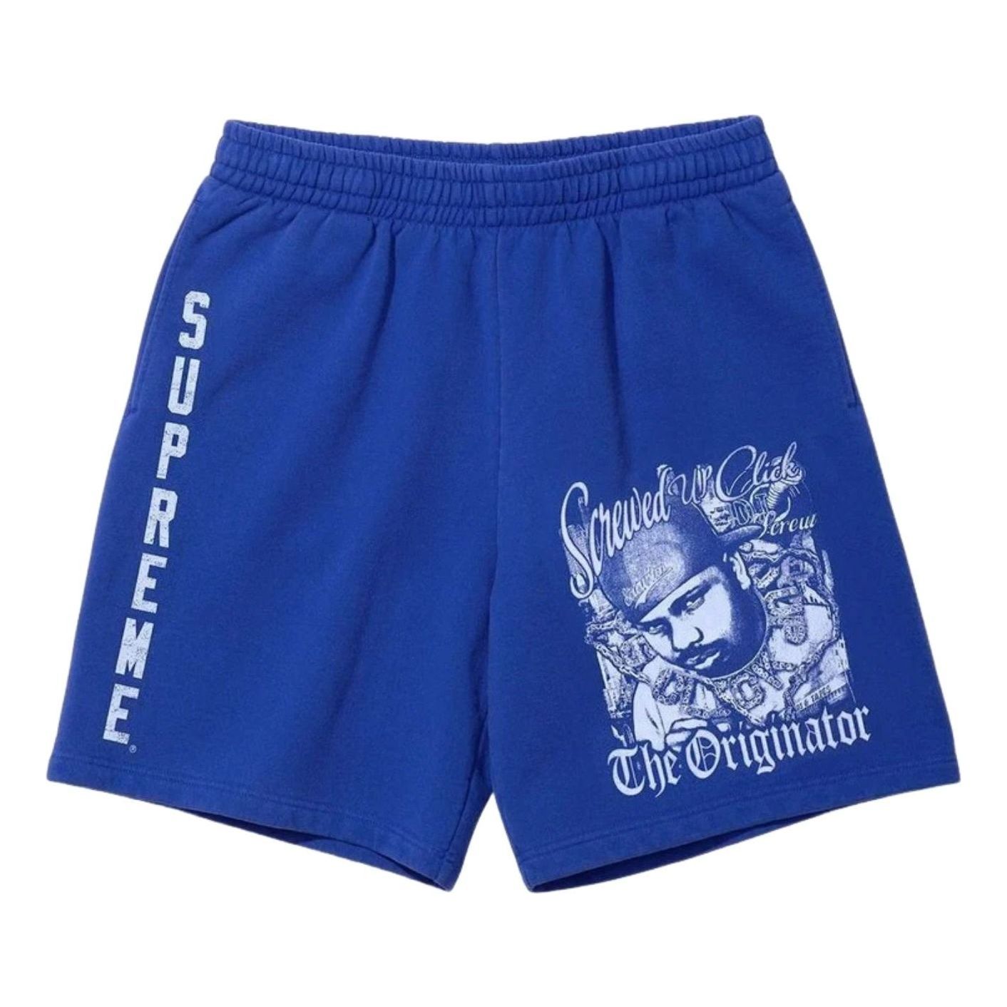 Supreme x DJ Screw SS26 Sweatshort 'Blue' SUP-SS26-148-BLU