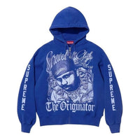 Supreme x DJ Screw SS26 Zip Up Hooded Sweatshirt 'Blue' SUP-SS26-145-BLU