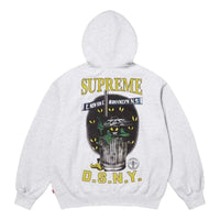 Supreme x DSNY SS26 Zip Up Hooded Sweatshirt 'Ash Grey' SUP-SS26-053-HETRGRY