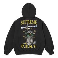 Supreme x DSNY SS26 Zip Up Hooded Sweatshirt 'Black' SUP-SS26-053-BLK
