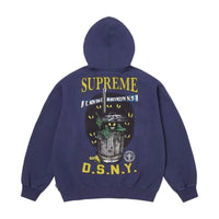 Supreme x DSNY SS26 Zip Up Hooded Sweatshirt 'Washed Navy' SUP-SS26-053-WSHNVY