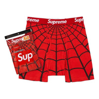 Supreme x Hanes SS26 Spider-Man Boxer Briefs (2 Pack) 'Red' SUP-SS26-189-RED