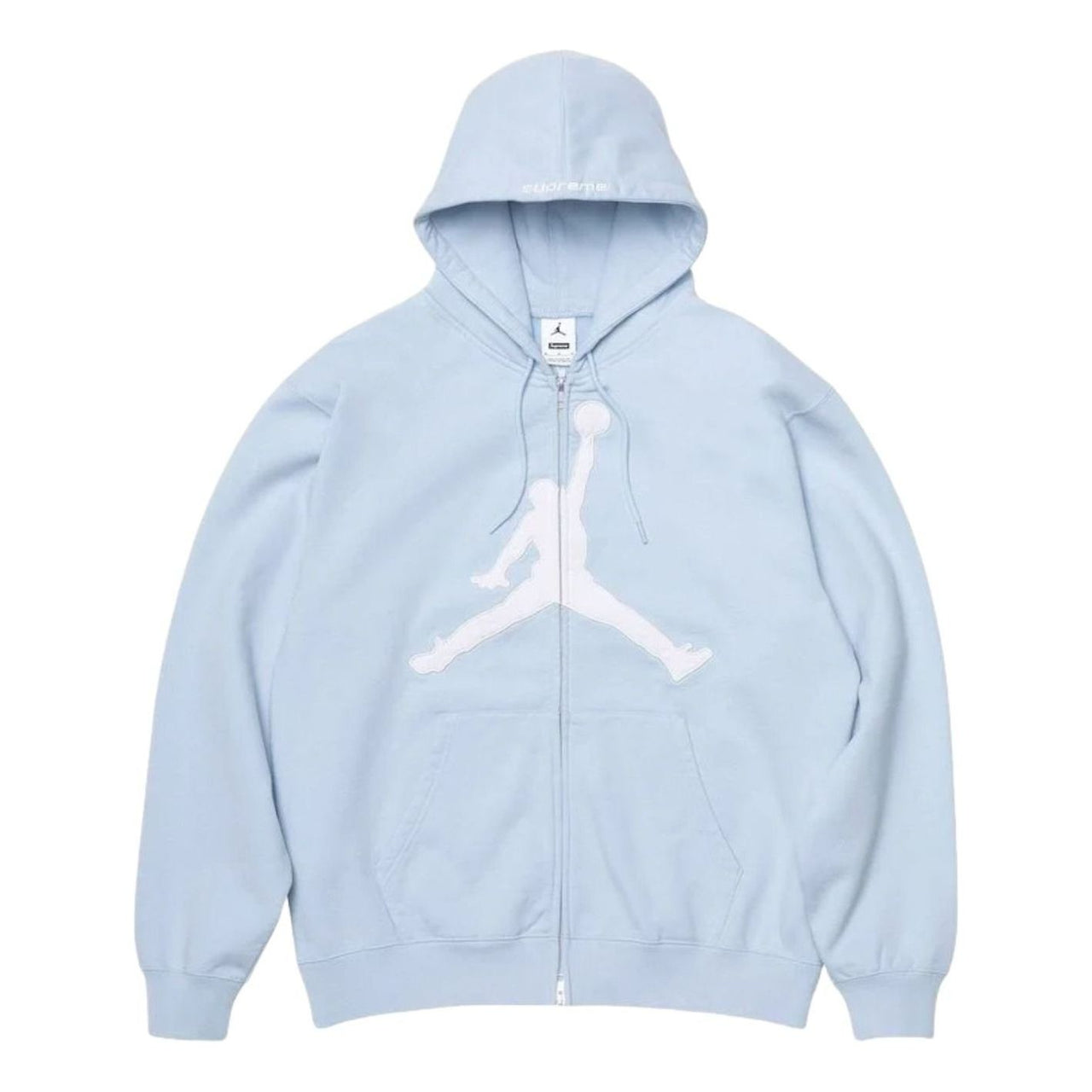 Supreme x Jordan SS26 Hooded Sweatshirt 'Light Blue' SUP-SS26-309-BLU