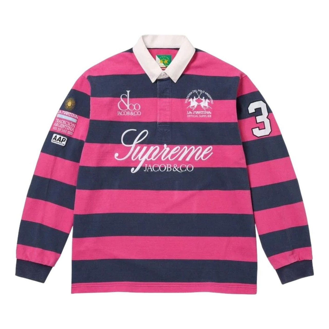 Supreme x La Martina SS26 Rugby 'Stripe' SUP-SS26-317-STP