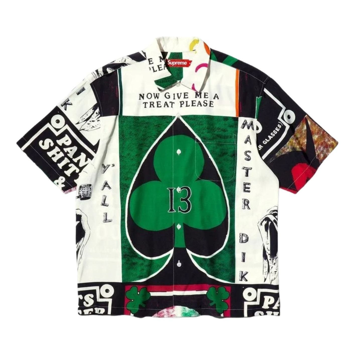 Supreme x Mike Kelley SS26 S/S Shirt 'White' SUP-SS26-174-WHT