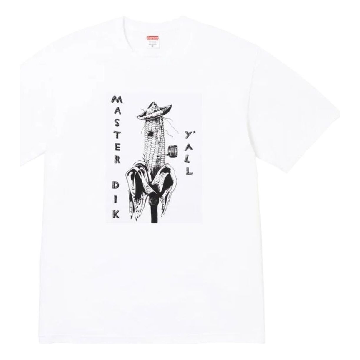 Supreme x Mike Kelley SS26 T-Shirt 'White' SUP-SS26-175-WHT