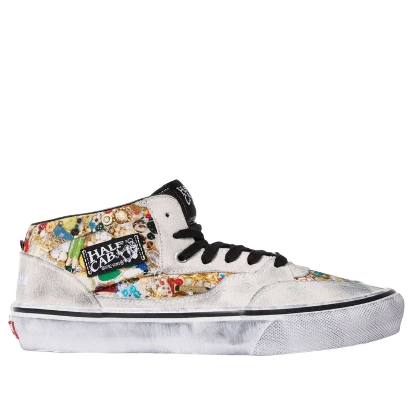 Vans x Supreme x Mike Kelley Half Cab 'White' VN00112HNTR