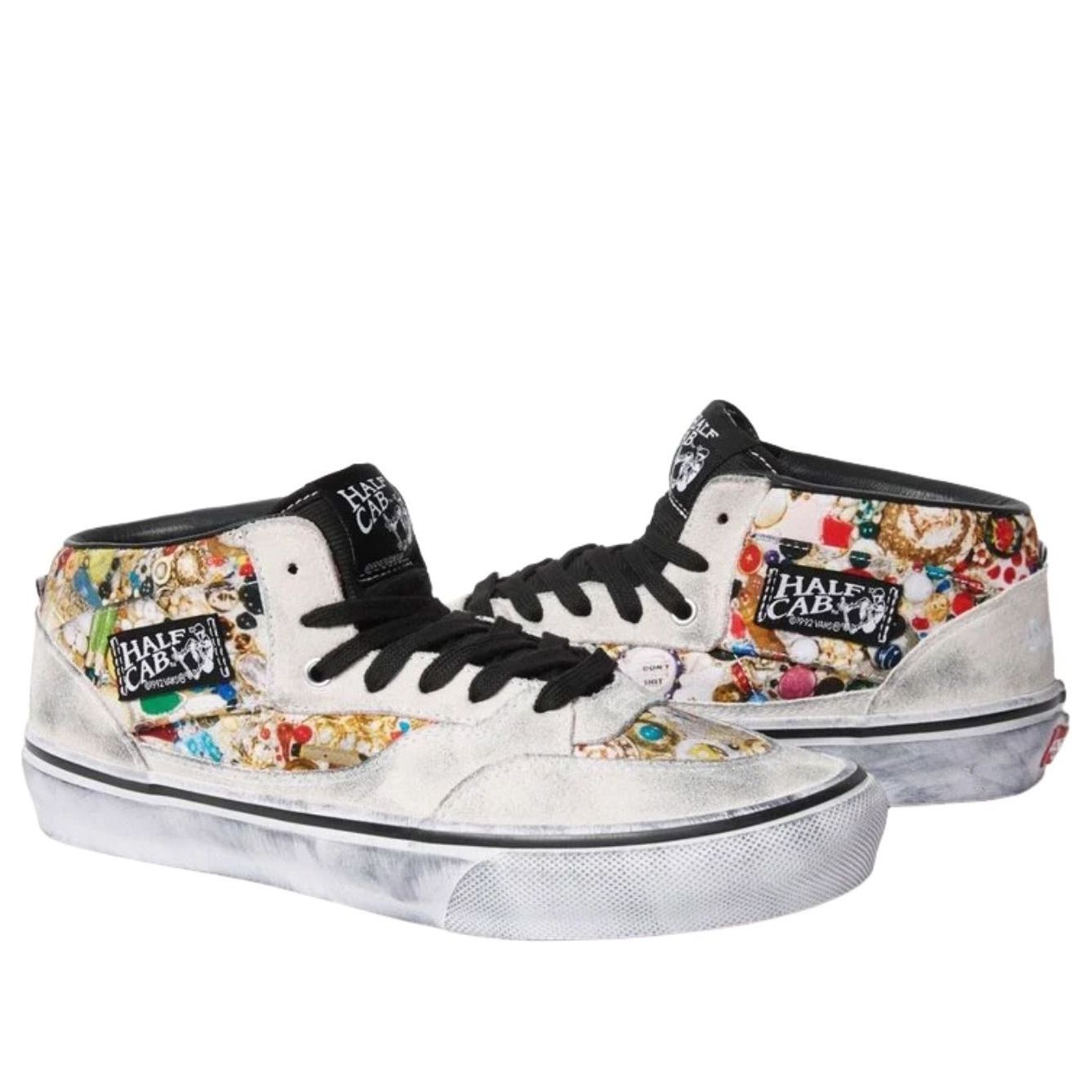 Vans x Supreme x Mike Kelley Half Cab 'White' VN00112HNTR