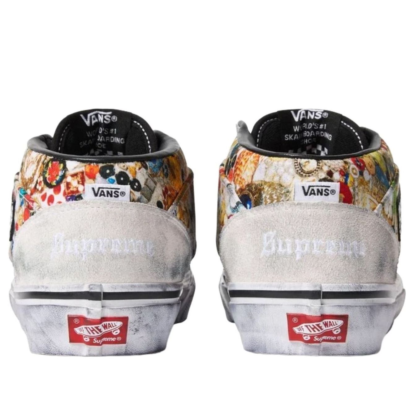 Vans x Supreme x Mike Kelley Half Cab 'White' VN00112HNTR