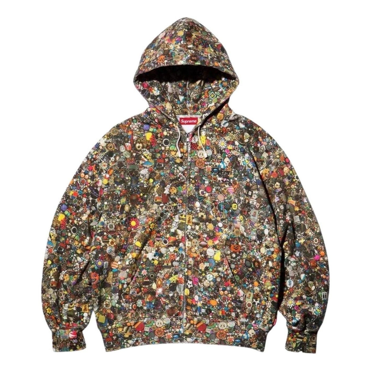 Supreme x Mike Kelley SS26 Zip Up Hooded Sweatshirt 'Multicolor' SUP-SS26-171