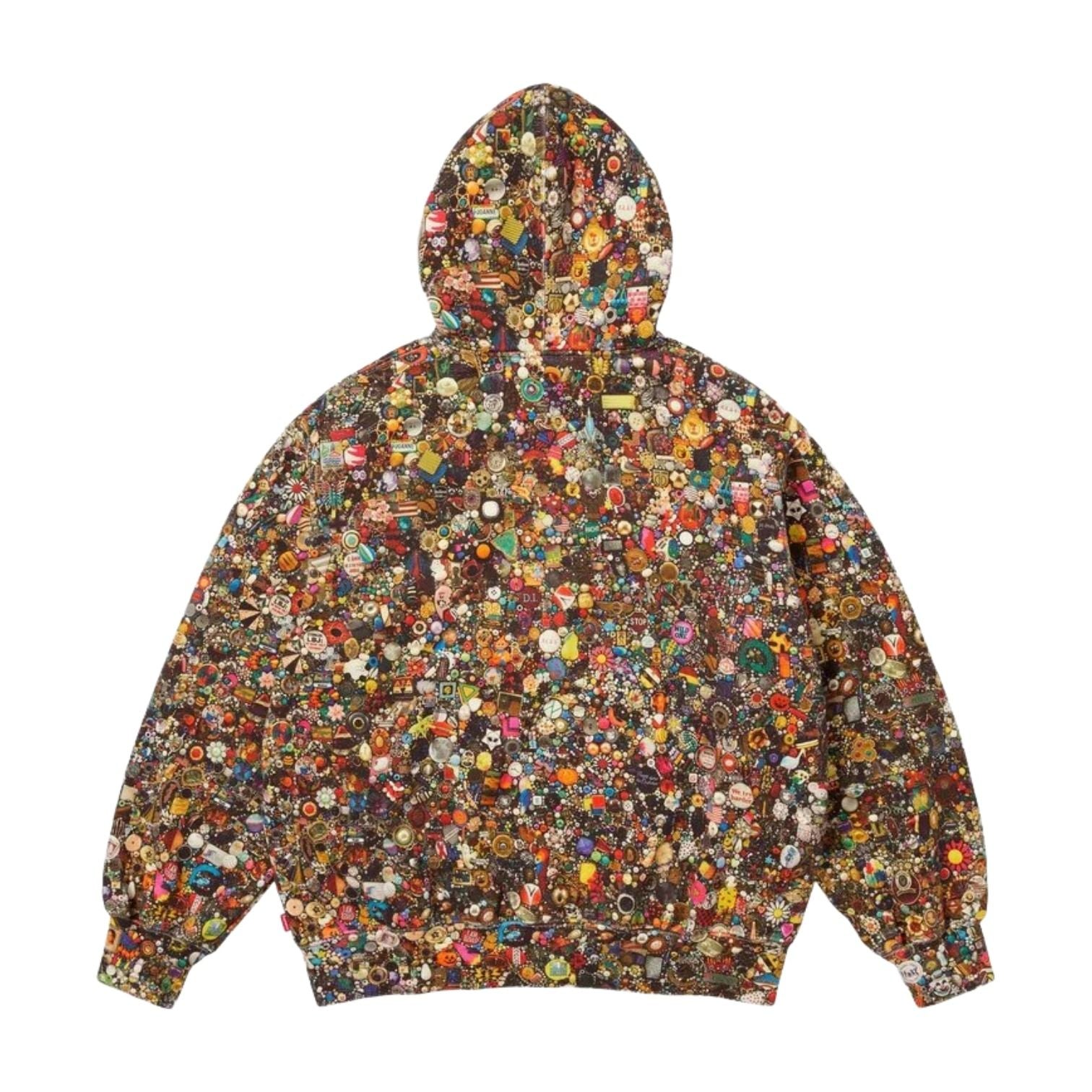 Supreme x Mike Kelley SS26 Zip Up Hooded Sweatshirt 'Multicolor' SUP-SS26-171
