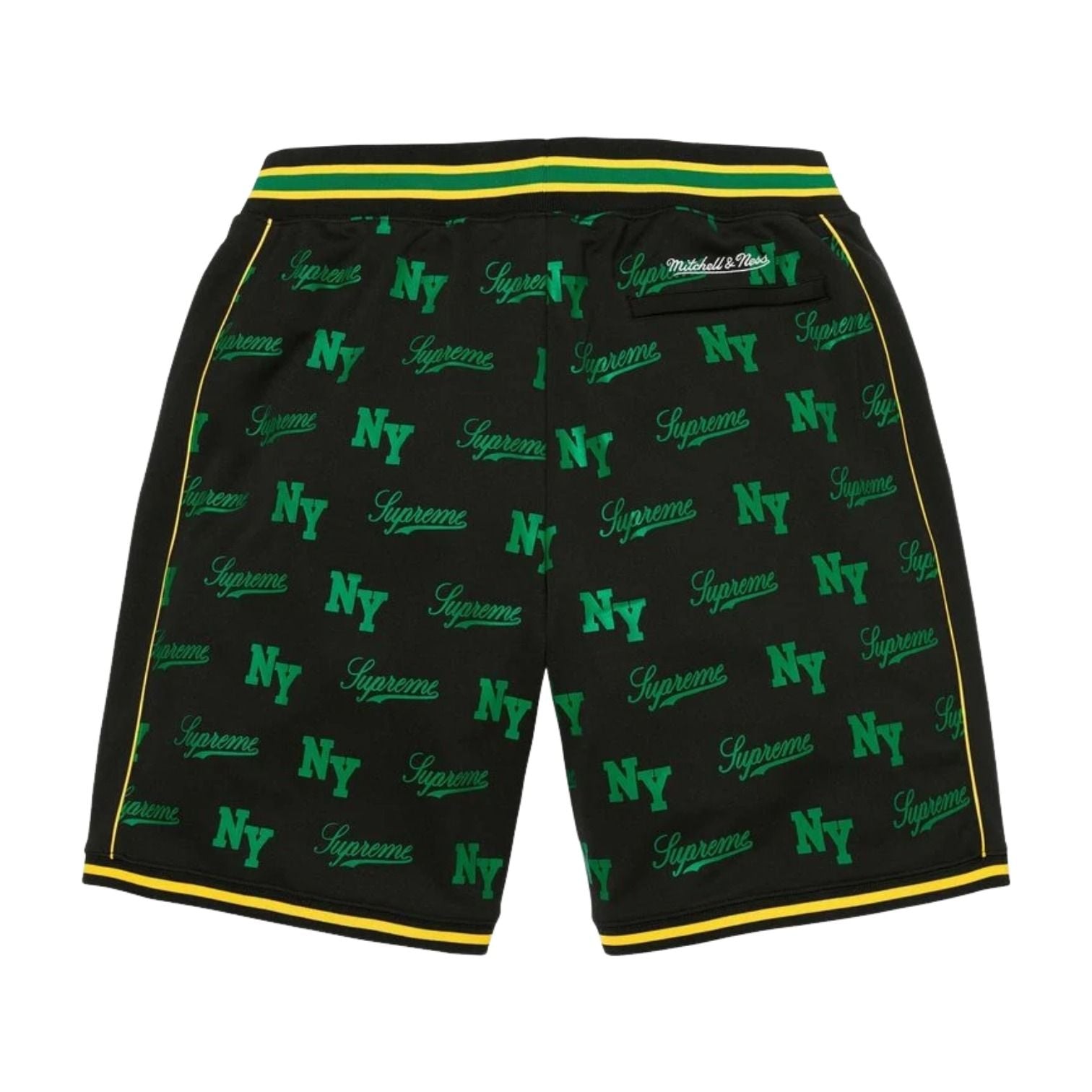 Supreme x Mitchell & Ness SS26 Monogram Basketball Short 'Black' SUP-SS26-221-BLK