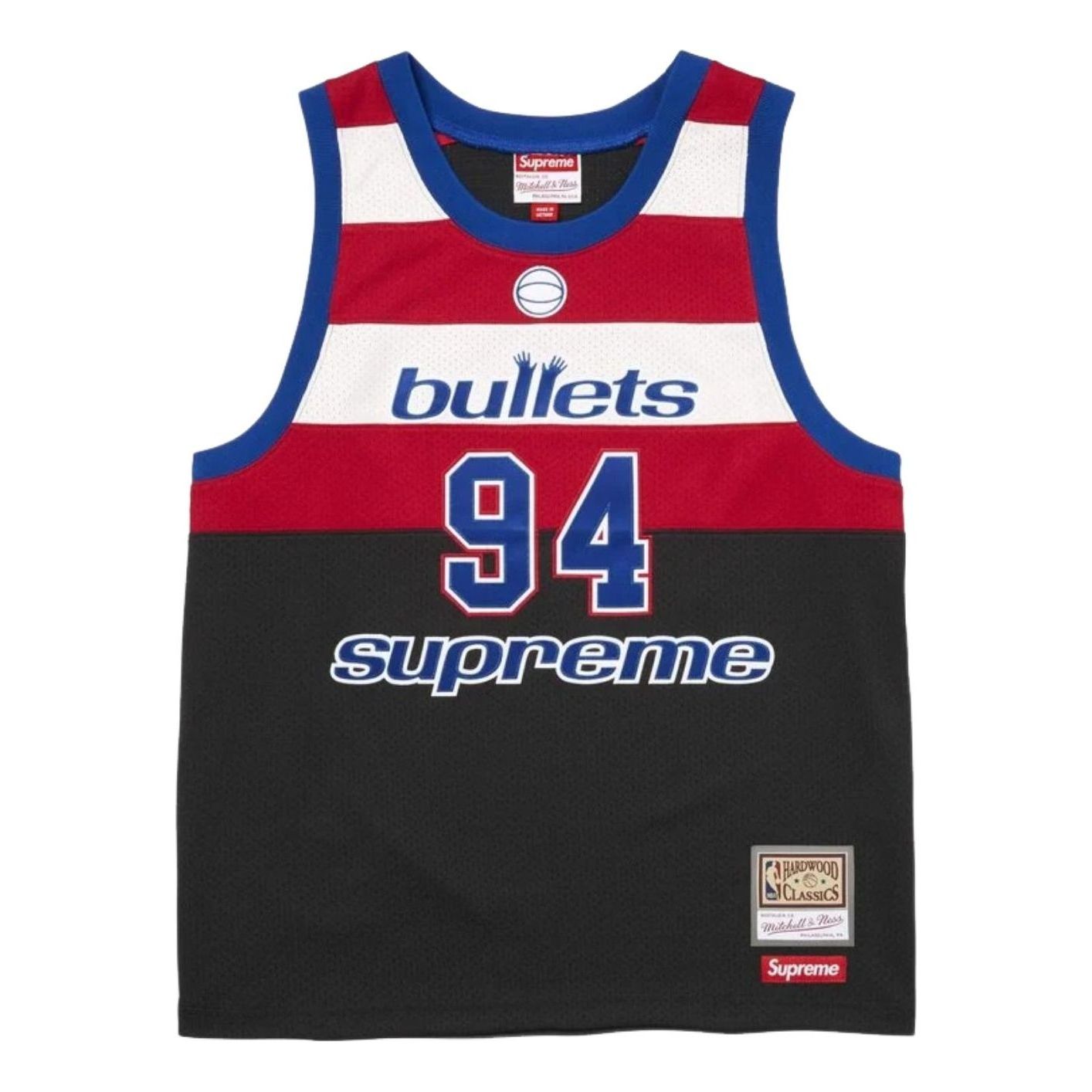 Supreme x Mitchell & Ness SS26 Teams Basketball Jersey 'Black' SUP-SS26-284-BLK
