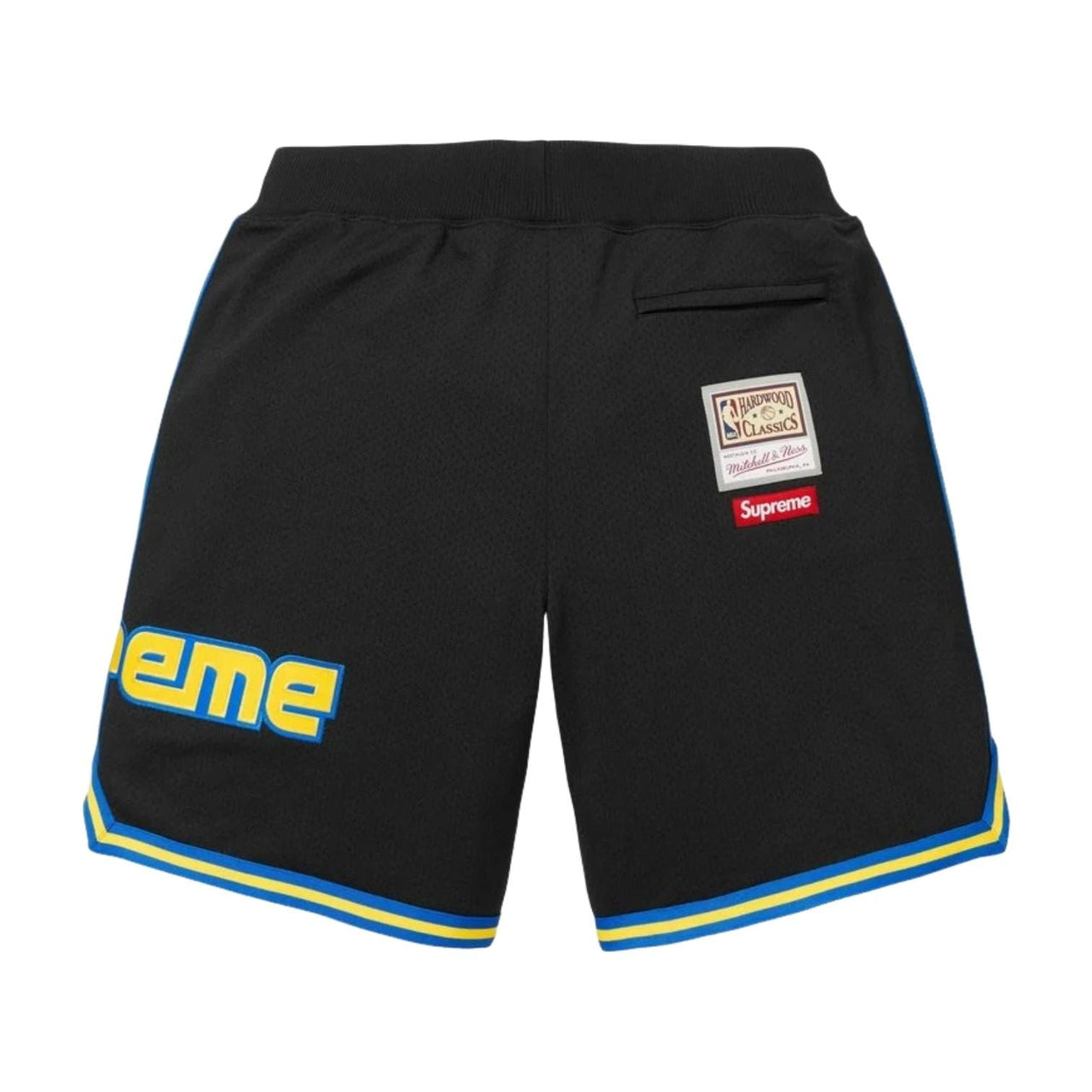 Supreme x Mitchell & Ness SS26 Teams Basketball Short 'Black' SUP-SS26-282-BLK