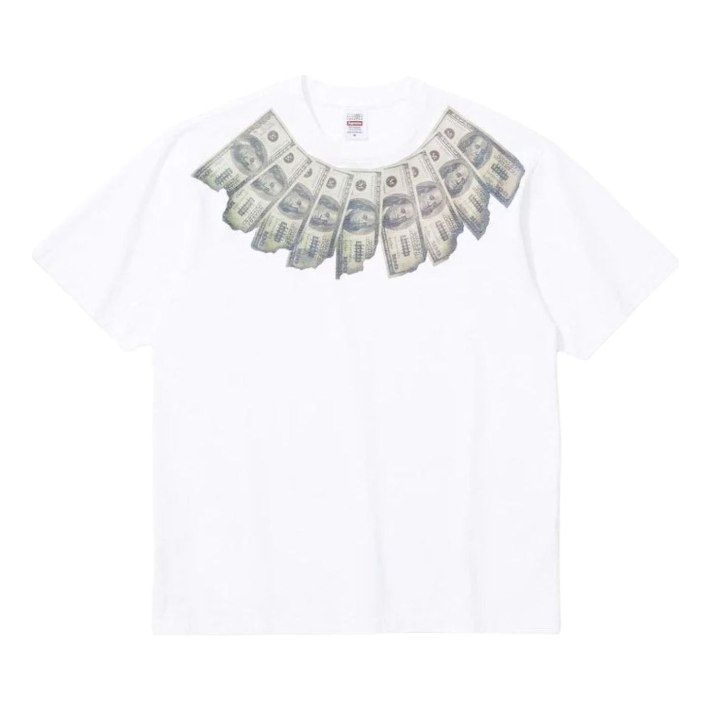 Supreme x MM6 Maison Margiela Money S/S T-Shirt 'White' SUP-SS26-103-WHT