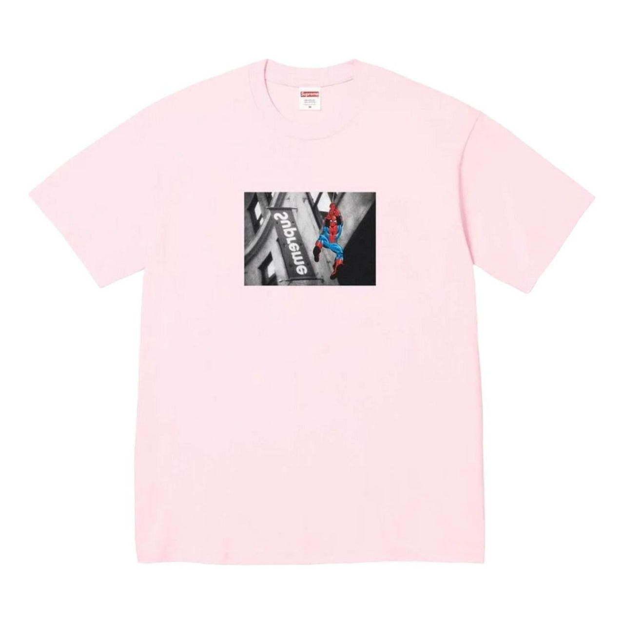 Supreme SS26 Spider-Man T-Shirt 'Light Pink' SUP-SS26-001-LIGHTPNK