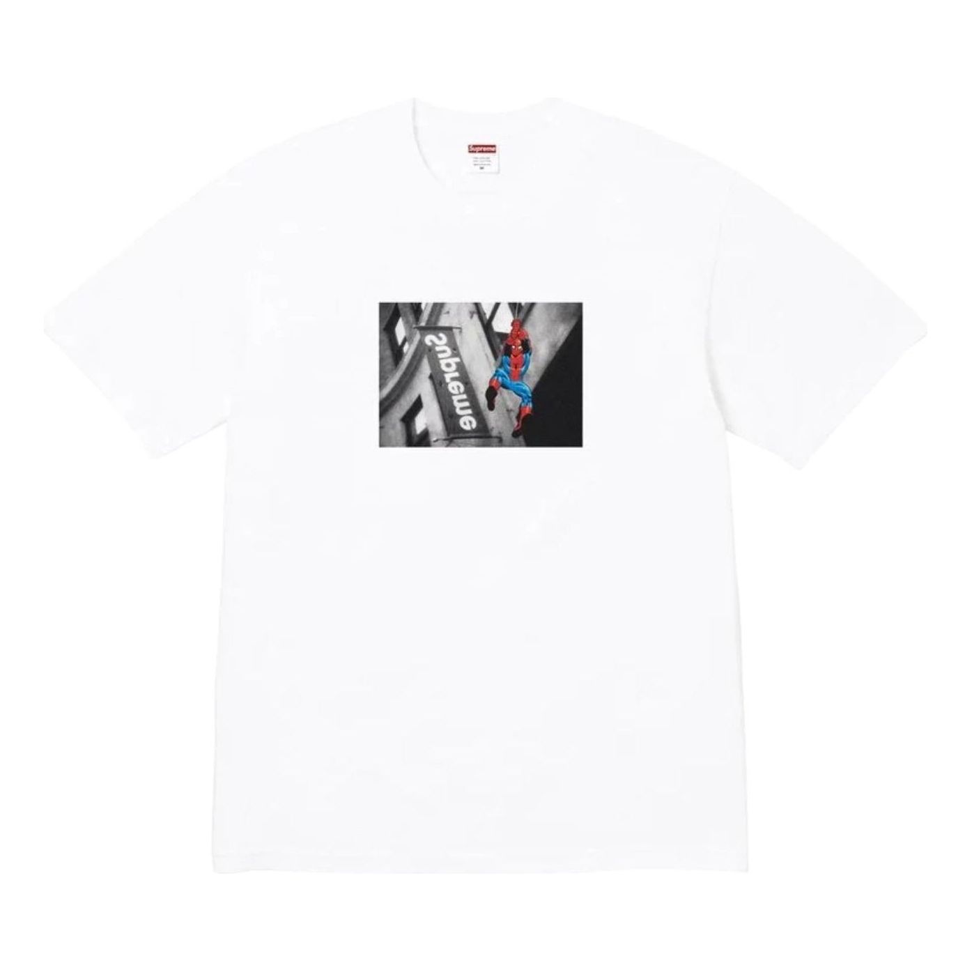 Supreme SS26 Spider-Man T-Shirt 'White' SUP-SS26-001-WHT
