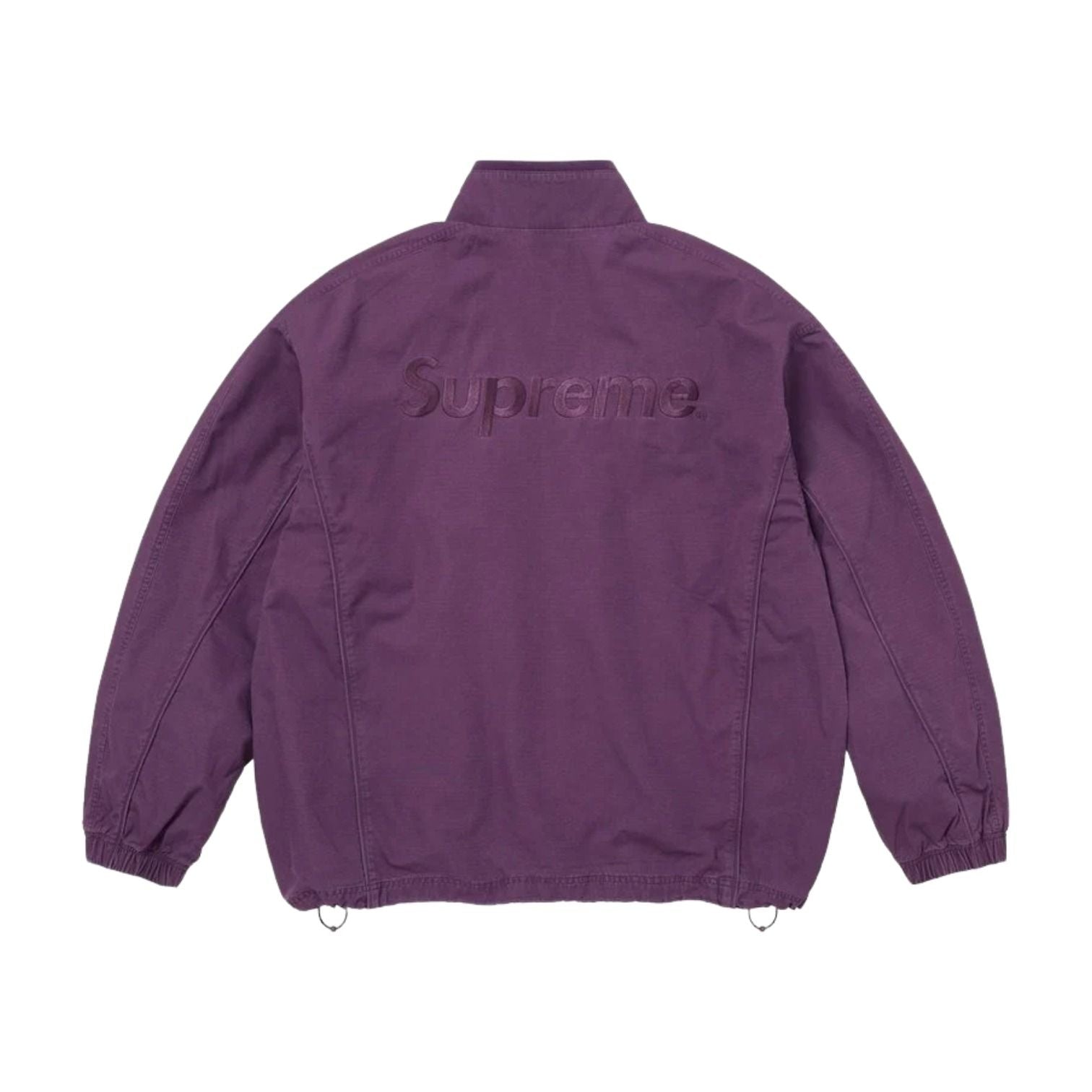 Supreme x Umbro SS26 Cotton Ripstop Track Jacket 'Plum' SUP-SS26-009-PLM