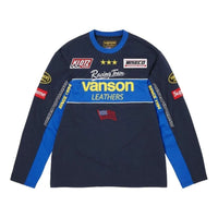 Supreme x Vanson Leathers SS26 L/S T-Shirt 'Navy' SUP-SS26-007-NVY