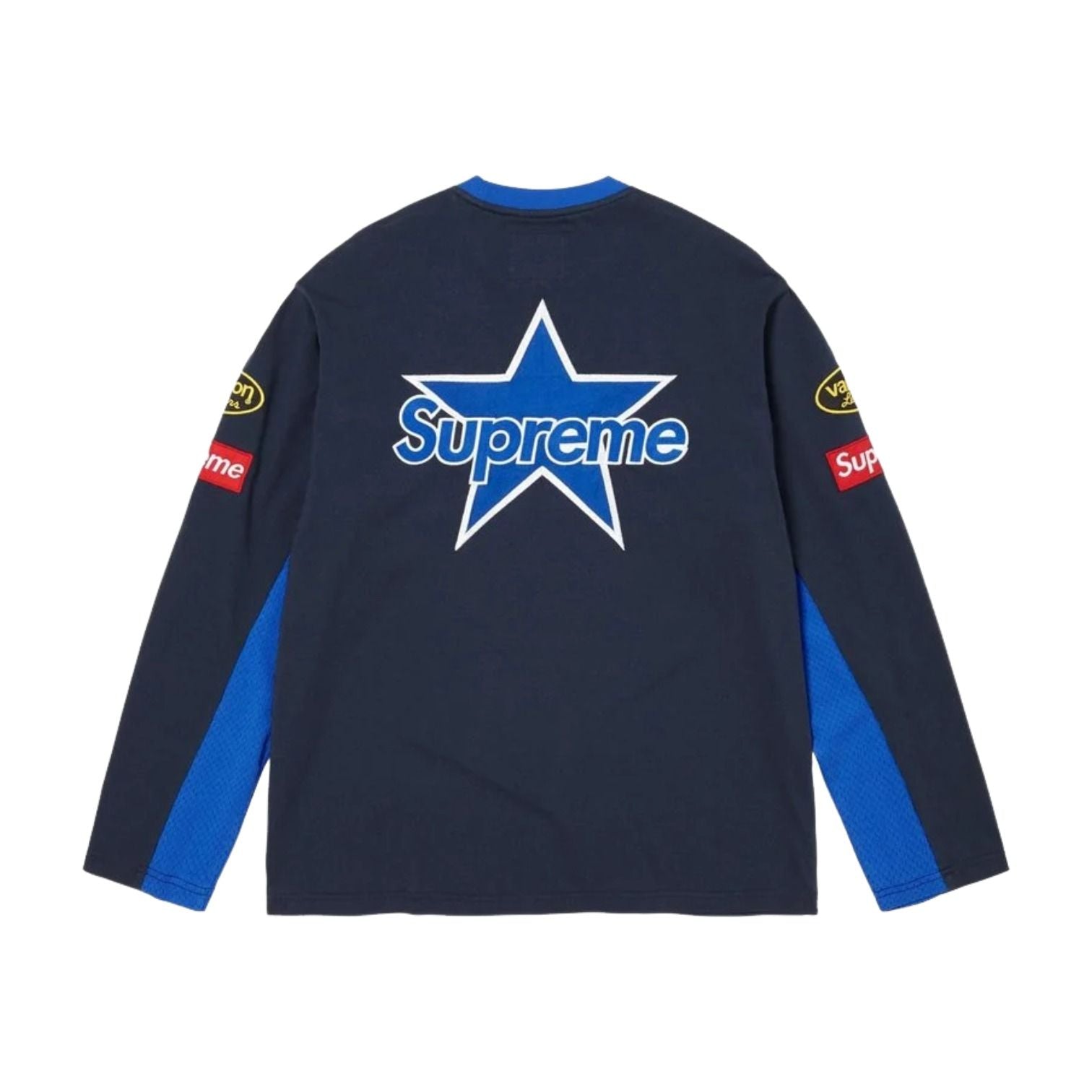 Supreme x Vanson Leathers SS26 L/S T-Shirt 'Navy' SUP-SS26-007-NVY