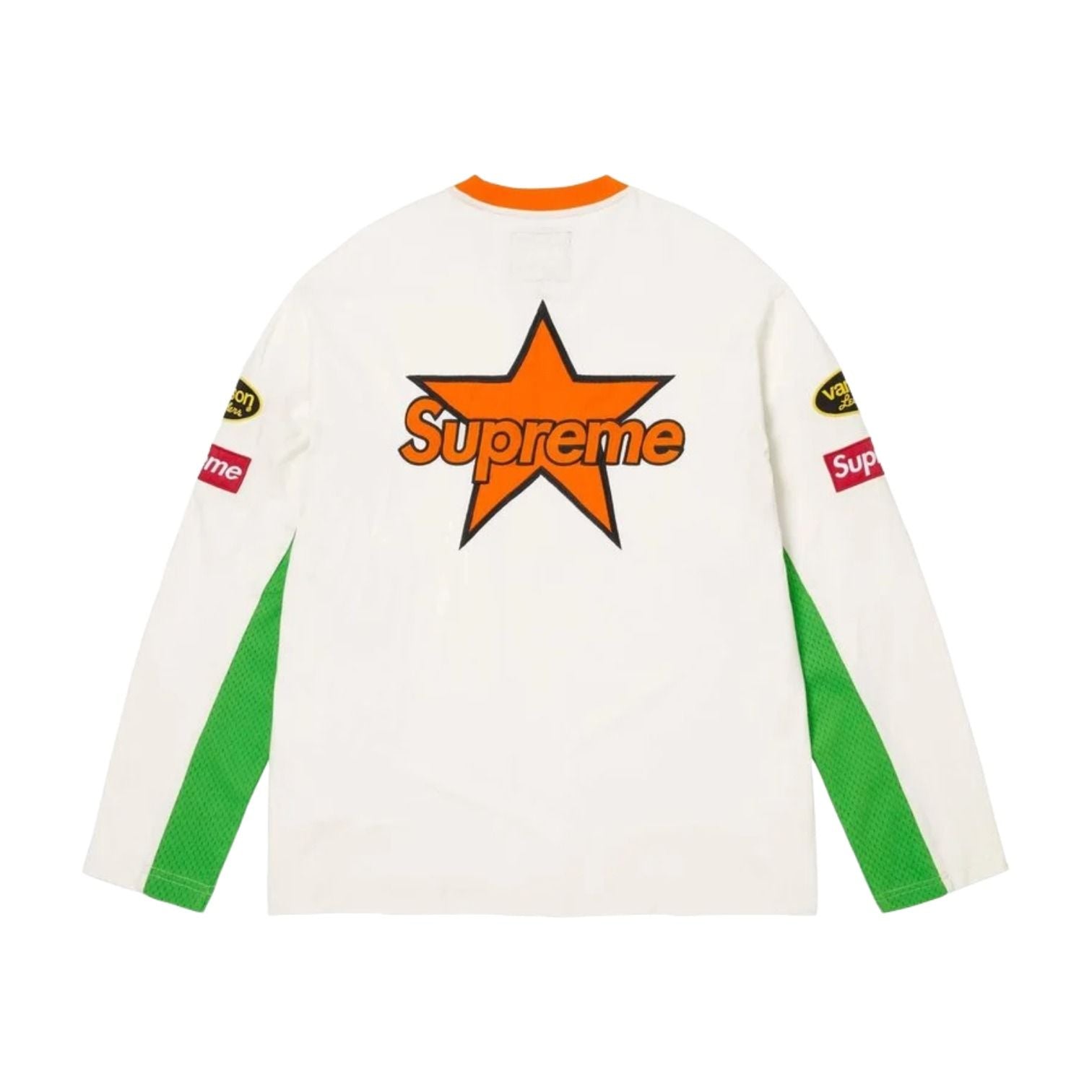 Supreme x Vanson Leathers SS26 L/S T-Shirt 'White' SUP-SS26-007-WHT
