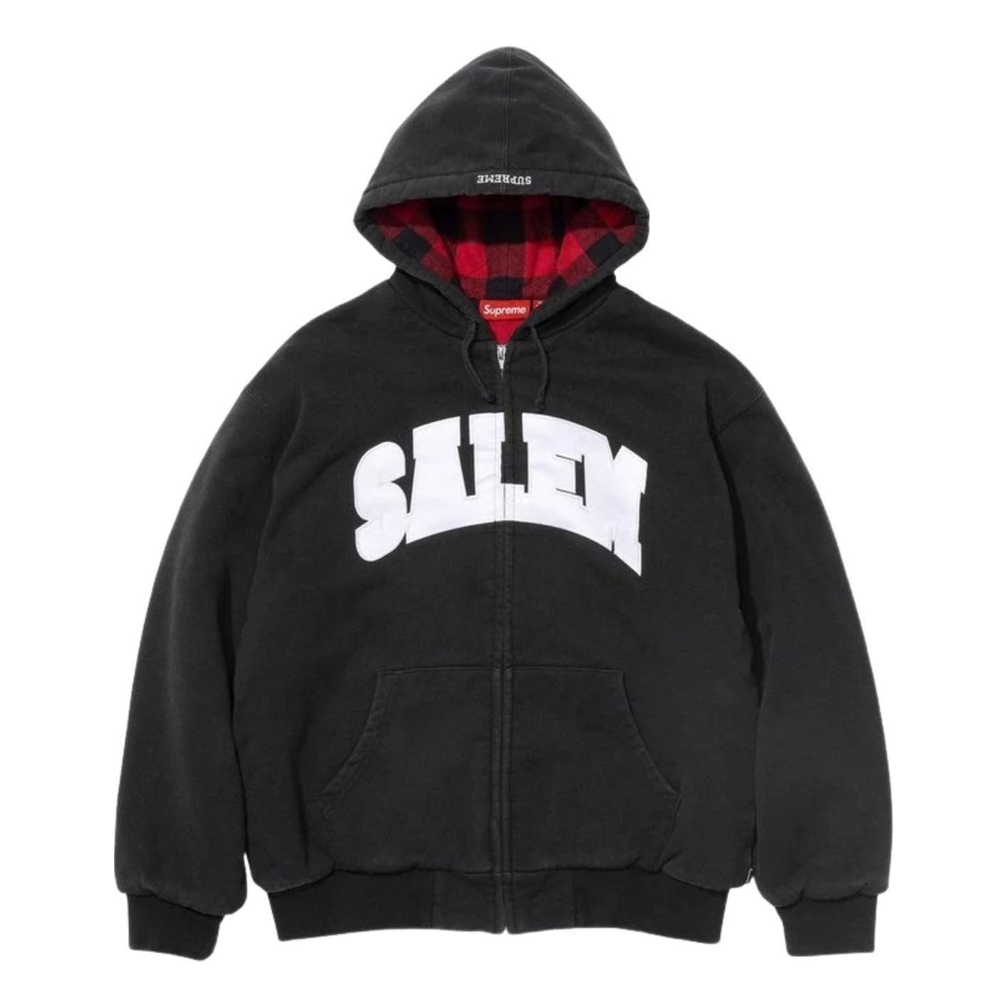 Supreme x SALEM SS26 Zip Up Hooded Sweatshirt 'Black' SUP-SS26-270-BLK