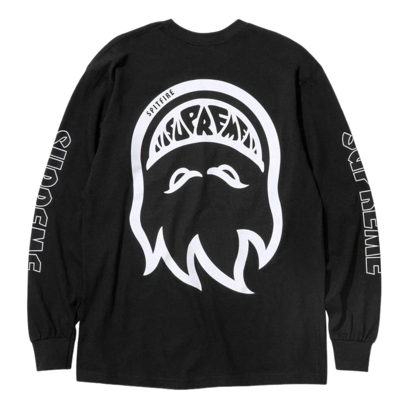 Supreme x Spitfire SS26 Bighead L/S T-Shirt 'Black' SUP-SS26-335-BLK