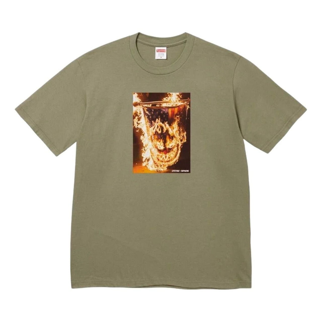 Supreme x Spitfire SS26 Flag T-Shirt 'Green' SUP-SS26-336-GRN