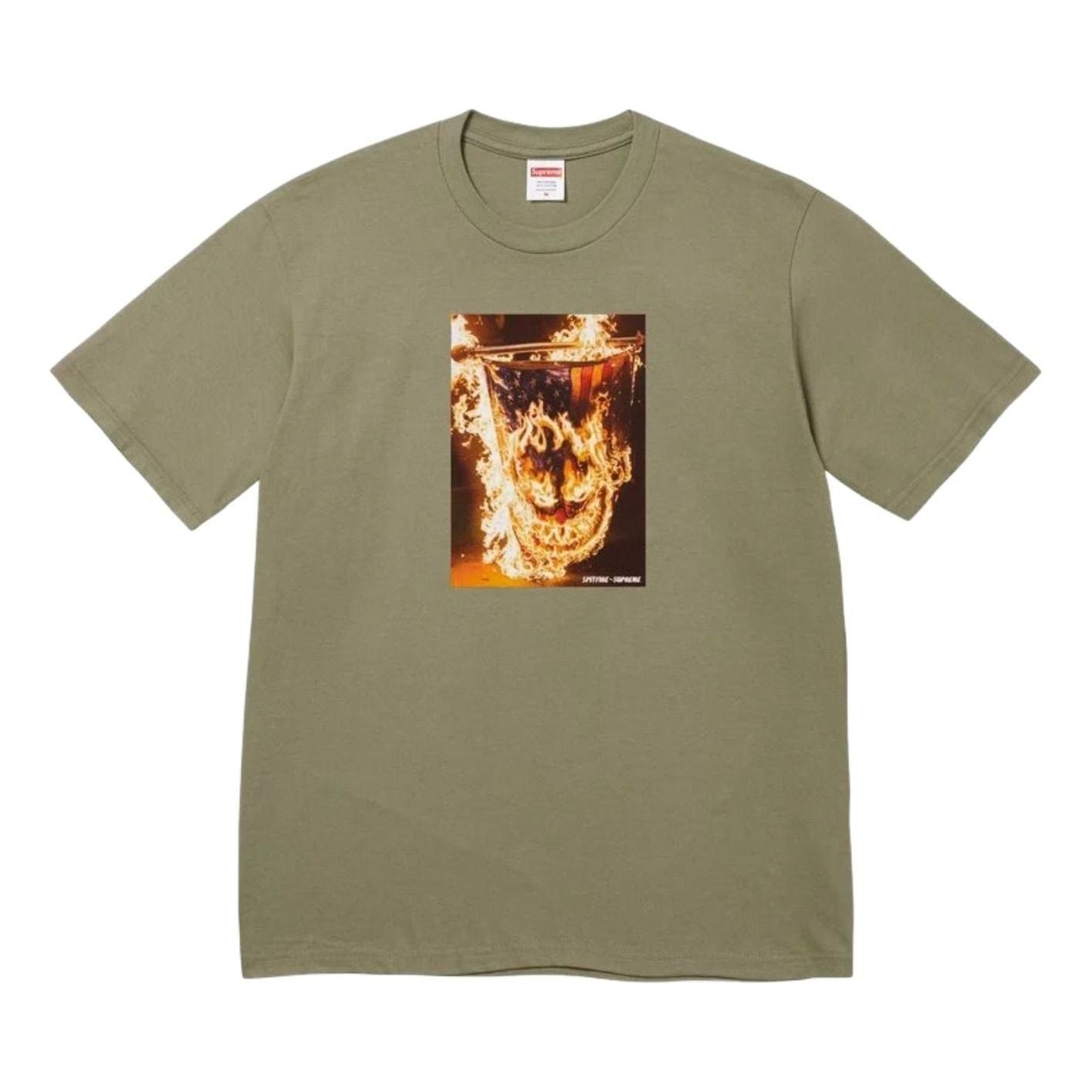 Supreme x Spitfire SS26 Flag T-Shirt 'Green' SUP-SS26-336-GRN