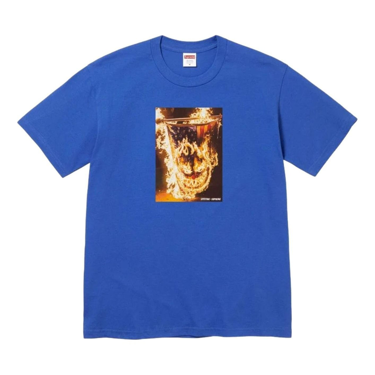 Supreme x Spitfire SS26 Flag T-Shirt 'Blue' SUP-SS26-336-BLU
