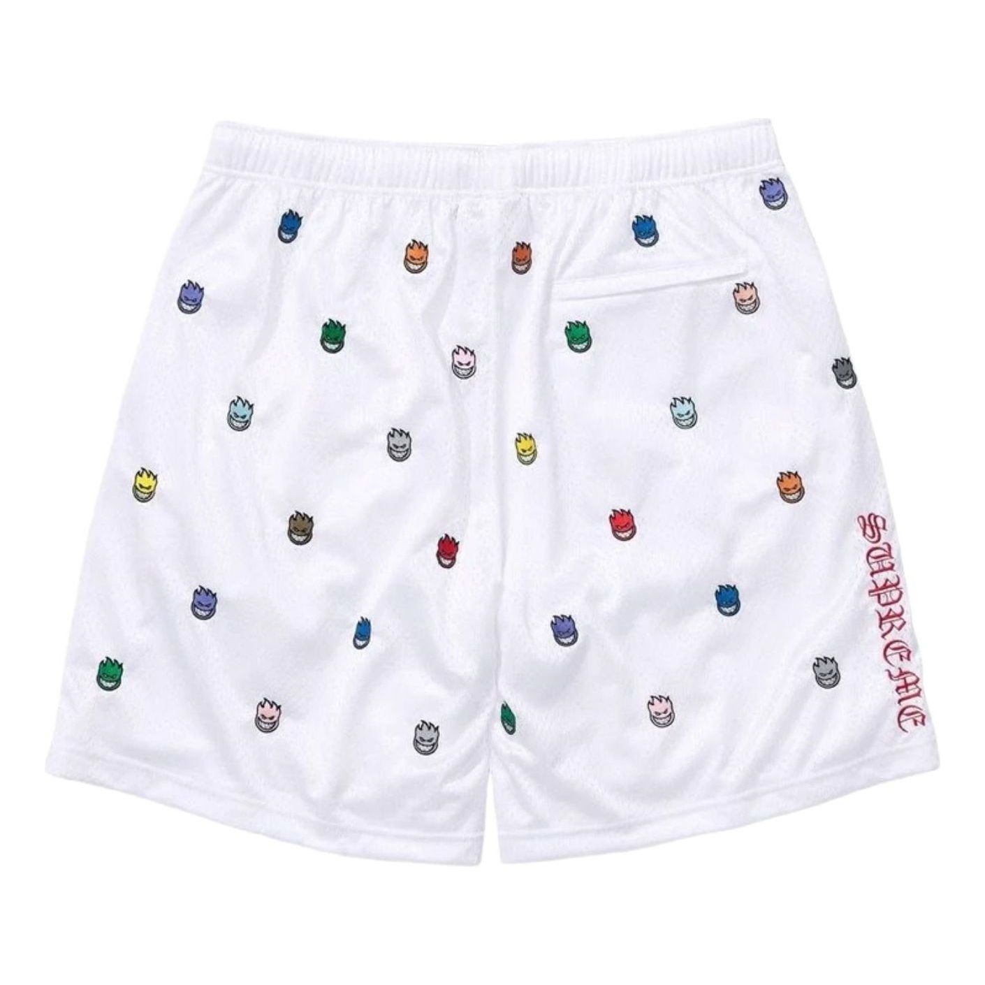 Supreme x Spitfire SS26 Mesh Short 'White' SUP-SS26-342-WHT