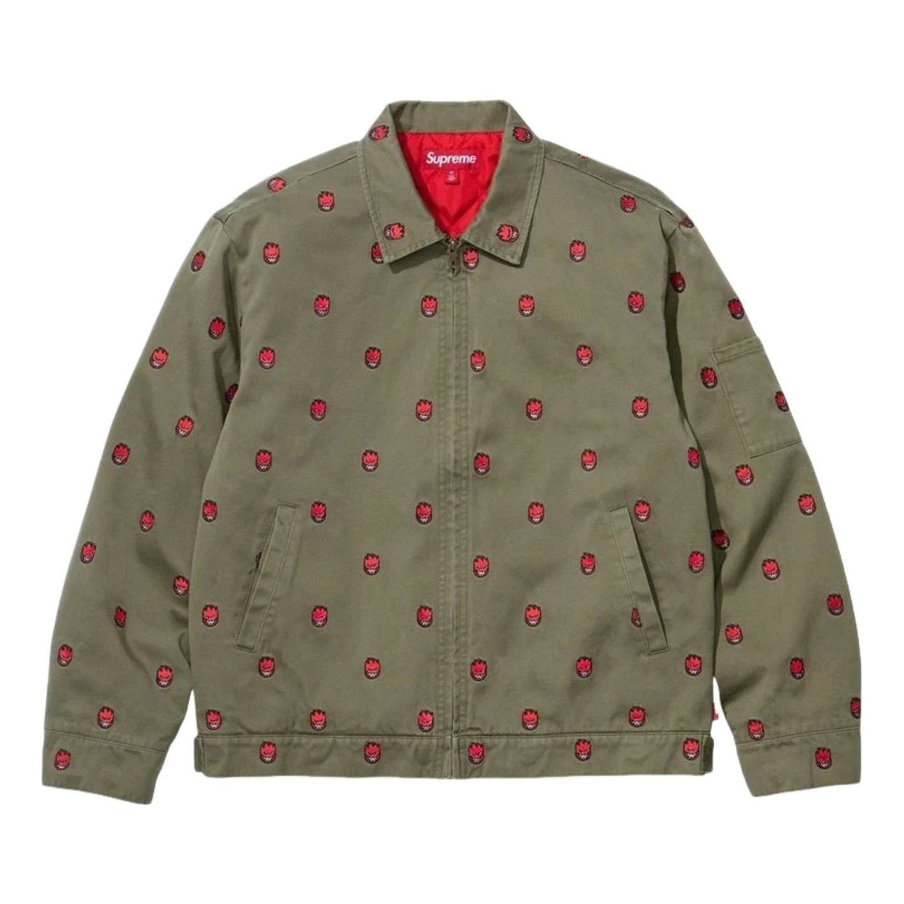 Supreme x Spitfire SS26 Work Jacket 'Green' SUP-SS26-341-GRN