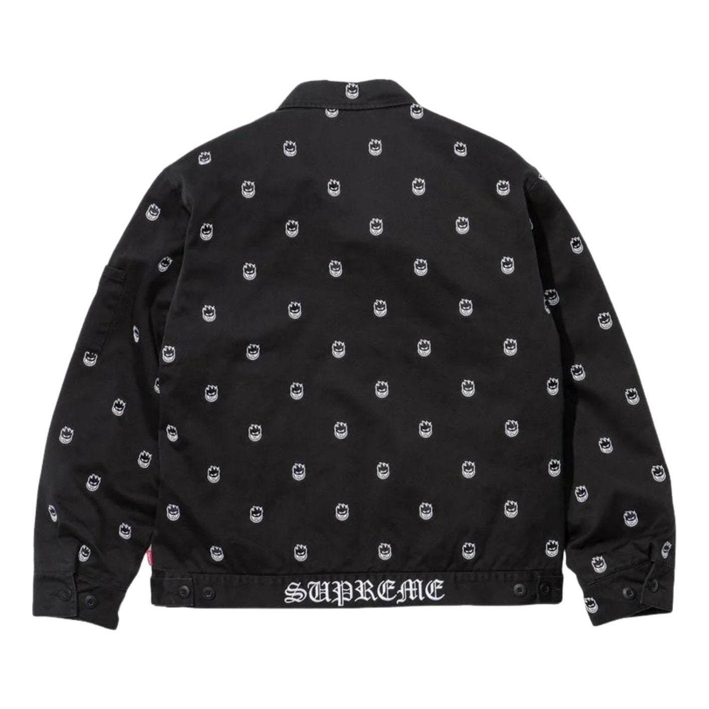Supreme x Spitfire SS26 Work Jacket 'Black' SUP-SS26-341-BLK