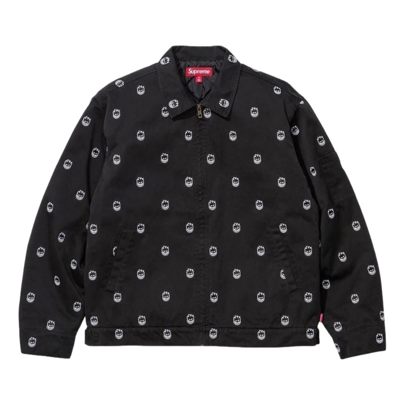 Supreme x Spitfire SS26 Work Jacket 'Black' SUP-SS26-341-BLK