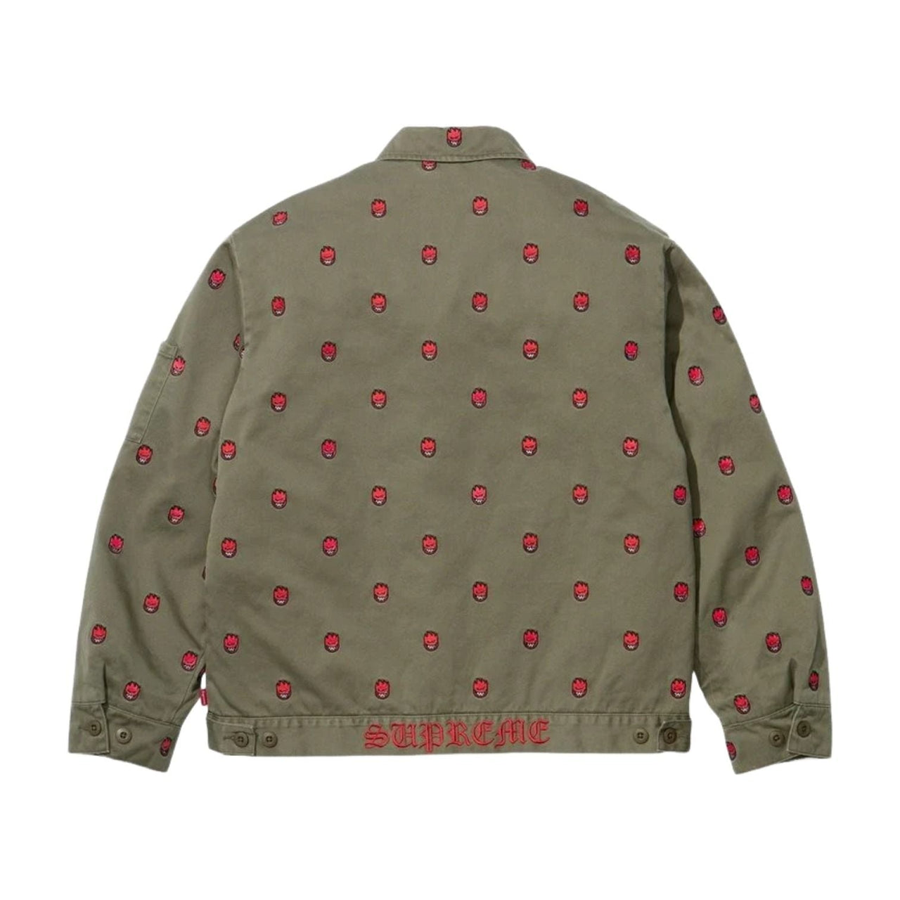 Supreme x Spitfire SS26 Work Jacket 'Green' SUP-SS26-341-GRN