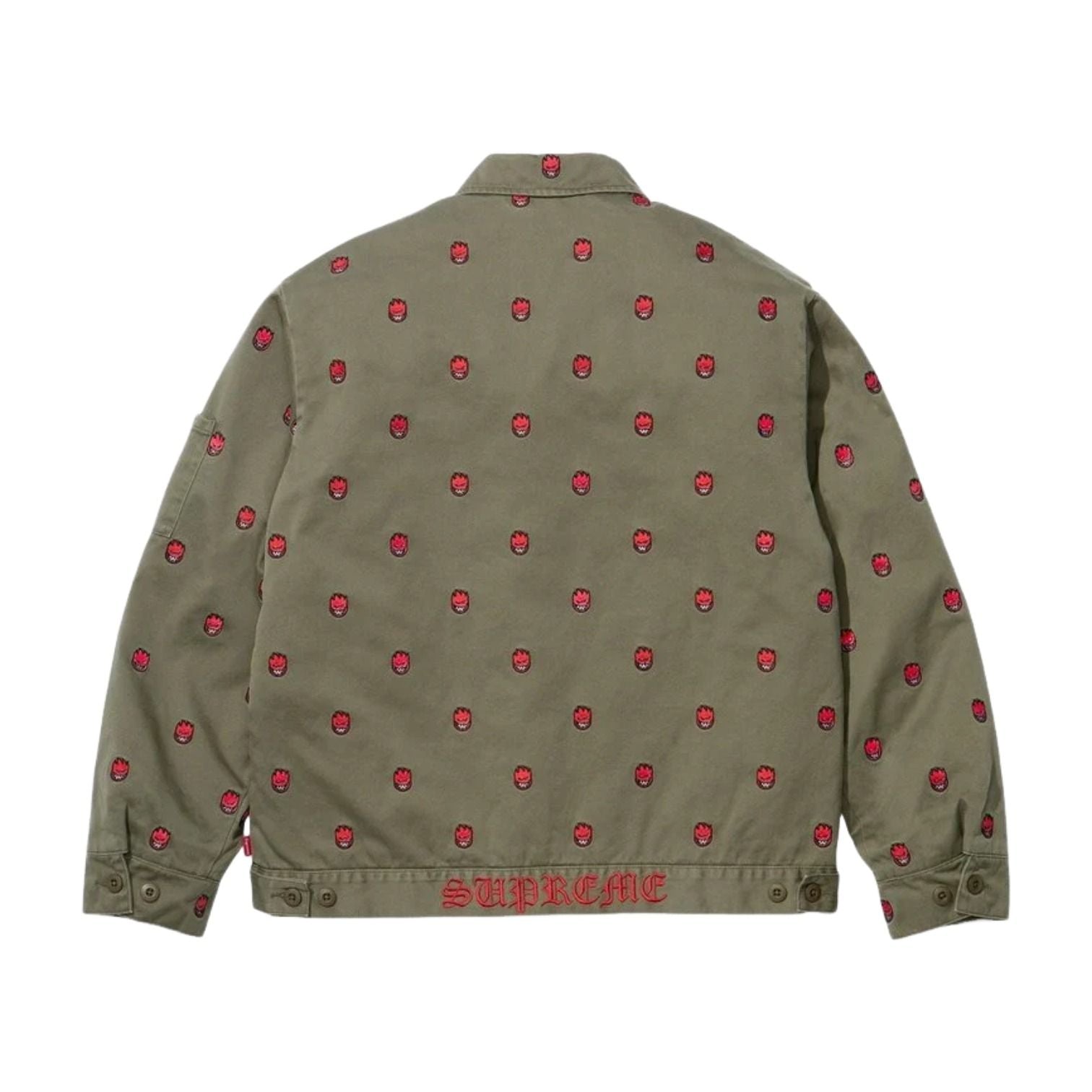 Supreme x Spitfire SS26 Work Jacket 'Green' SUP-SS26-341-GRN