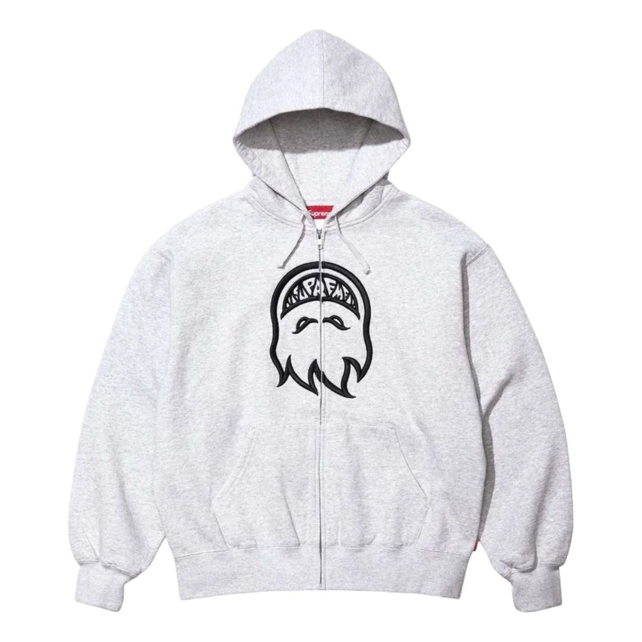 Supreme x Spitfire SS26 Zip-Up Hooded Sweatshirt 'Grey' SUP-SS26-337-GRY