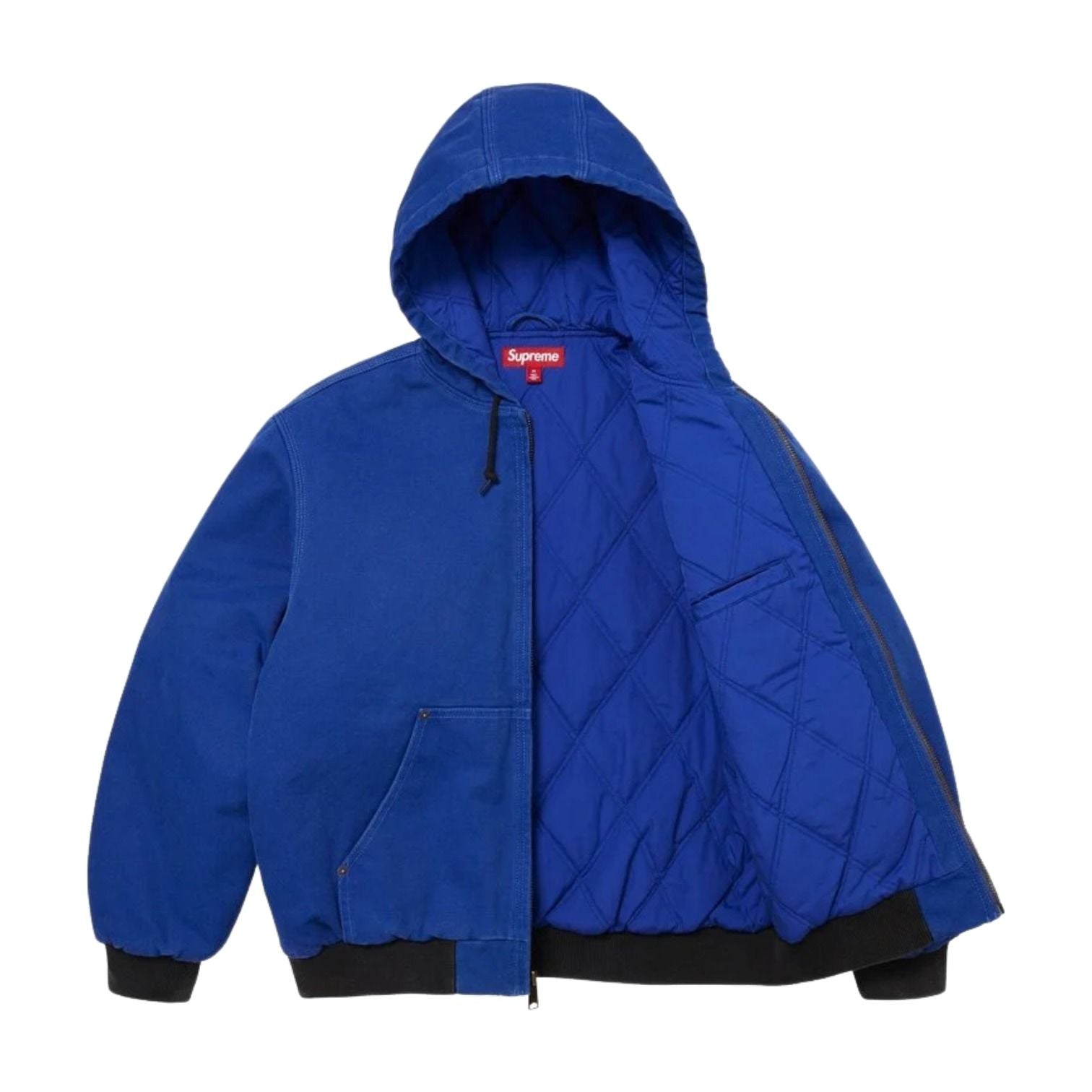 Supreme x The Misfits SS26 Hooded Work Jacket 'Blue' SUP-SS26-150-BLU